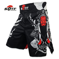 Load image into Gallery viewer, SOTF mma shorts boxing muay thai boxing trunks tiger muay thai kickboxing fight wear SOTF mma shorts Size M-XXXL Please use size chart