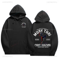 Load image into Gallery viewer, Muay Thai The Fist of King - Thailand Martial Art Pullover Hoodie Men Wai Kru Thailand Men Casual Pullovers New Style Tops S-XXXL