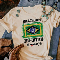 Load image into Gallery viewer, Bjj Jiu Jitsu tshirt women harajuku designer funny tshirt girl graphic manga anime clothing Size XS-XXL