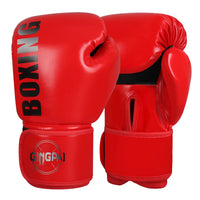 Load image into Gallery viewer, 6/8/10/12oz Boxing Gloves Professional Adult Muay Thai Fighting Gloves Men and Women Training Sandbag Free Fight MMA