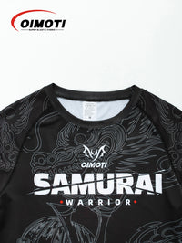 Load image into Gallery viewer, New 2026 Rash Guard BJJ Muay Thai MMA Men's Quick Drying Compression Running T-Shirt Sports Fitness Short Sleeve Gym Jersey Elastic Tight Fitness Clothing Size S-XL