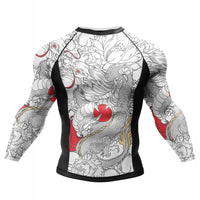 Load image into Gallery viewer, 2026 Men's  BJJ Gym Compression Tshirt Masculine Sublimation Long Sleeve Rashguard BJJ jiu jitsu Boxing Jersey Custom Size M-XL