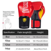 Load image into Gallery viewer, New 2026 8/10/12/14oz Boxing gloves adult men's  combat punching bag training women's thick breathable Muay Thai combat