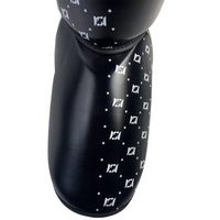 Load image into Gallery viewer, high quality black professional kids boxing training shin guard adults kickboxing MMA boxing Leg Ankle protection for Men Women Size S-XL