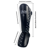 Load image into Gallery viewer, high quality black professional kids boxing training shin guard adults kickboxing MMA boxing Leg Ankle protection for Men Women Size S-XL