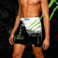 Load image into Gallery viewer, Monster Energy Claw Mark Critical Strike! Crazy Shorts MMA training BJJ