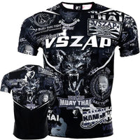 Load image into Gallery viewer, Thailand 2026 Rash Guard Shirt Muay Thai Training 3D Sport Quick-dry Breathable Men Plus-size shirt Street Fitness Boxing Jiu-jitsu Team Uniform Short-sleeve xxs-xxxL Please use Size Chart