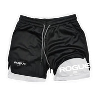 Load image into Gallery viewer, Rogue Gyms Men's Sports Shorts  Four Seasons Sportswear 2-in-1  Double Layer Tight Shorts  Sports Shorts