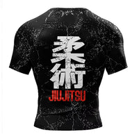 Load image into Gallery viewer, 2026 New No gi Bjj T-Shirt jiu jitsu kickboxing Training Rashguard Polyester Spandex Compression Sublimation Sports Men T-Shirts Size XXS-6XL Please use Size Chart