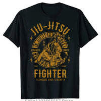 Load image into Gallery viewer, New Fashion T Shirt 100% Cotton Cool Casual JIU JITSU BJJ TEE Brazilian Jiu Jitsu Fashion 2026 New T Shirt Size XS-XL