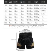 Load image into Gallery viewer, 2026 Thailand MMA's New Men's and Women's Mixed Martial Arts Extreme Training Shorts, Moisture-wicking Fitness Pants Size XS-XXXL Please use size chart
