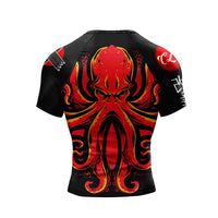 Load image into Gallery viewer, 2026 New No gi Bjj T-Shirt jiu jitsu kickboxing Training Rashguard Polyester Spandex Compression Sublimation Sports Men T-Shirts Size XXS-6XL Please use Size Chart