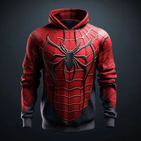 Load image into Gallery viewer, New 3D Spider Printed Men's Hoodies Autumn and Winter Casual Sweatshirts Fashion Comfortable  Clothes High Quality Pullover Size xxS-6XL Please See Size Chart