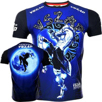 Load image into Gallery viewer, 2026 Brazilian Jiu-jitsu Rash Guard Men's Thailand MMA Compression 3D Shirt Top Boxing Training Muay Thai Size XS-6XL Please use size chart