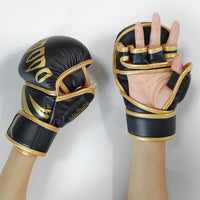 Load image into Gallery viewer, 2026 Thailand MMA Thai Fighter Half Finger Boxing Gloves Professional Muay Thai Fighting Training   kickboxing Gloves Grappling Gloves  Unisex