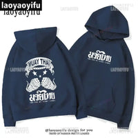 Load image into Gallery viewer, Muay Thai The Fist of King - Thailand Martial Art Pullover Hoodie Men Wai Kru Thailand Men Casual Pullovers New Style Tops S-XXXL