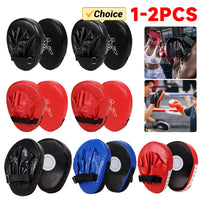 Load image into Gallery viewer, Curved Boxing Muay Thai Hand Target (one Pad Only, add 2 in your cart for a set) Training Thickened Earthquake-resistant Curved Baffle PU Leather 5-finger Hand Target