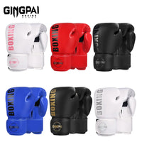 Load image into Gallery viewer, 6/8/10/12oz Boxing Gloves Professional Adult Muay Thai Fighting Gloves Men and Women Training Sandbag Free Fight MMA