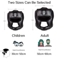Load image into Gallery viewer, WOSWEIR-Kick Boxing Helmet PU Karate Muay Thai Guantes De Boxeo Free Fight MMA  Men Women Training 2-Sizes, Adult size and Kid size Equipment